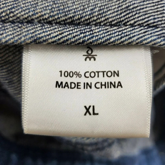 Danbury Mint The Personalized Men’s U.S. Army Denim Jacket "Long" Size XL‎ - Picture 9 of 12